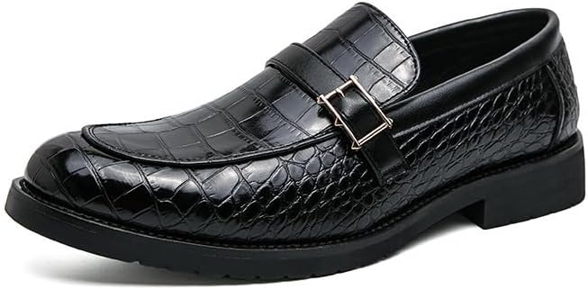 Мужские лоферы с зауженным носком и принтом крокодила - стильная официальная обувь для свадеб и вечеринок Hhhchpm, черный
Мужские лоферы с зауженным носком и принтом крокодила - стильная официальная обувь для свадеб и вечеринок Hhhchpm, черный