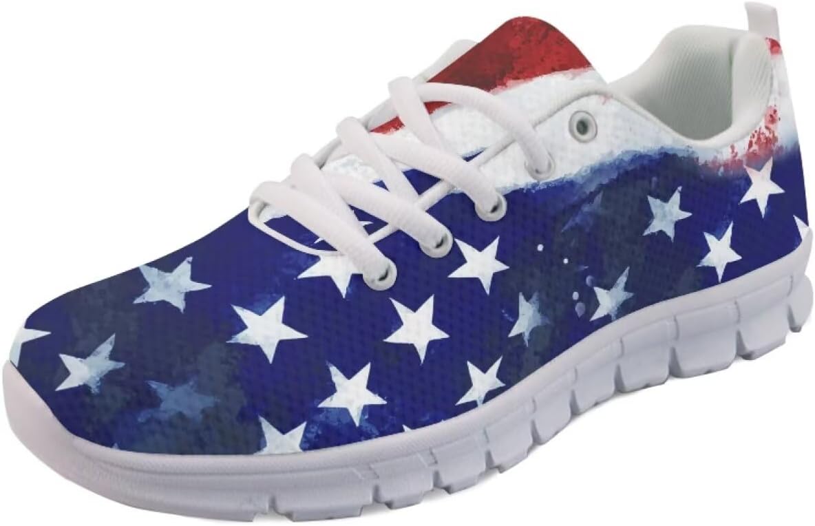Винтажные кроссовки с американским флагом для мужчин и женщин кроссовки 4 июля Легкие беговые, теннисные и спортивные кроссовки Getelinseng, Vintage American Flag
Винтажные кроссовки с американским флагом для мужчин и женщин кроссовки 4 июля Легкие беговые, теннисные и спортивные кроссовки Getelinseng, Vintage American Flag