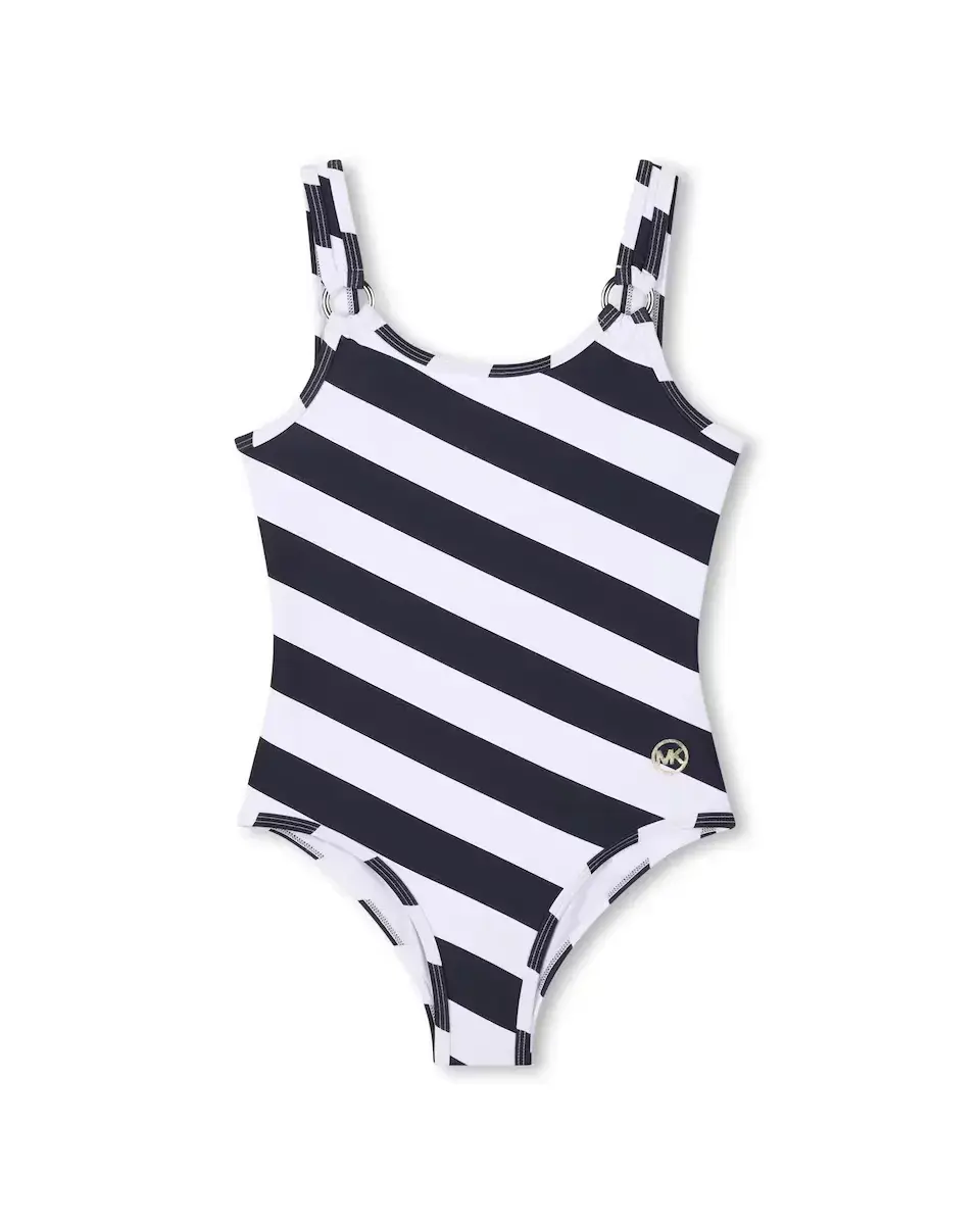 Девичий купальник в синюю полоску Michael Kors, тёмно-синий
Девичий купальник в синюю полоску Michael Kors, тёмно-синий