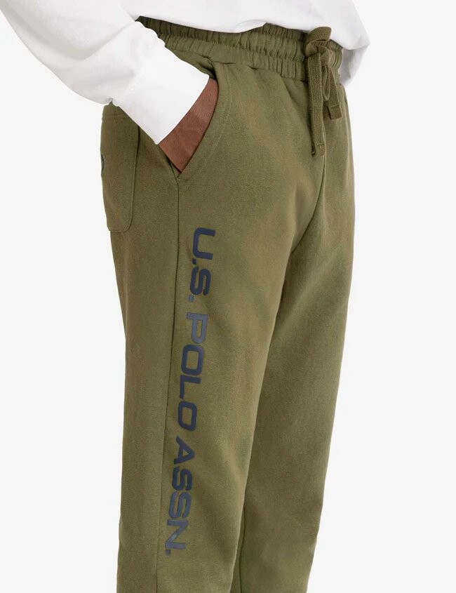 Брюки U.S. Polo Assn.Graphic Print Fleece Jogger, оливковый
Брюки U.S. Polo Assn.Graphic Print Fleece Jogger, оливковый
