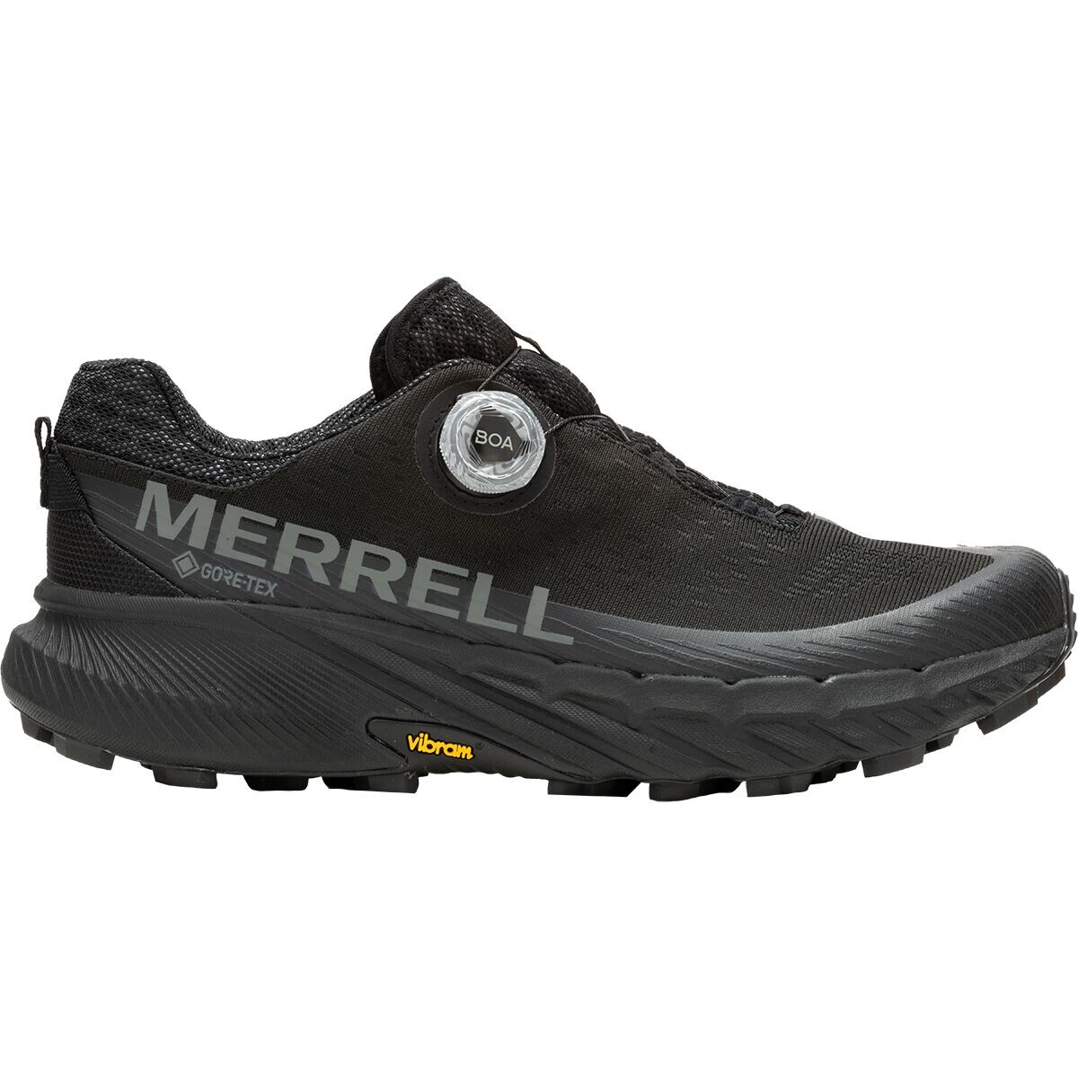 Кроссовки для бега по пересеченной местности agility peak 5 boa gtx Merrell, черный
Кроссовки для бега по пересеченной местности agility peak 5 boa gtx Merrell, черный