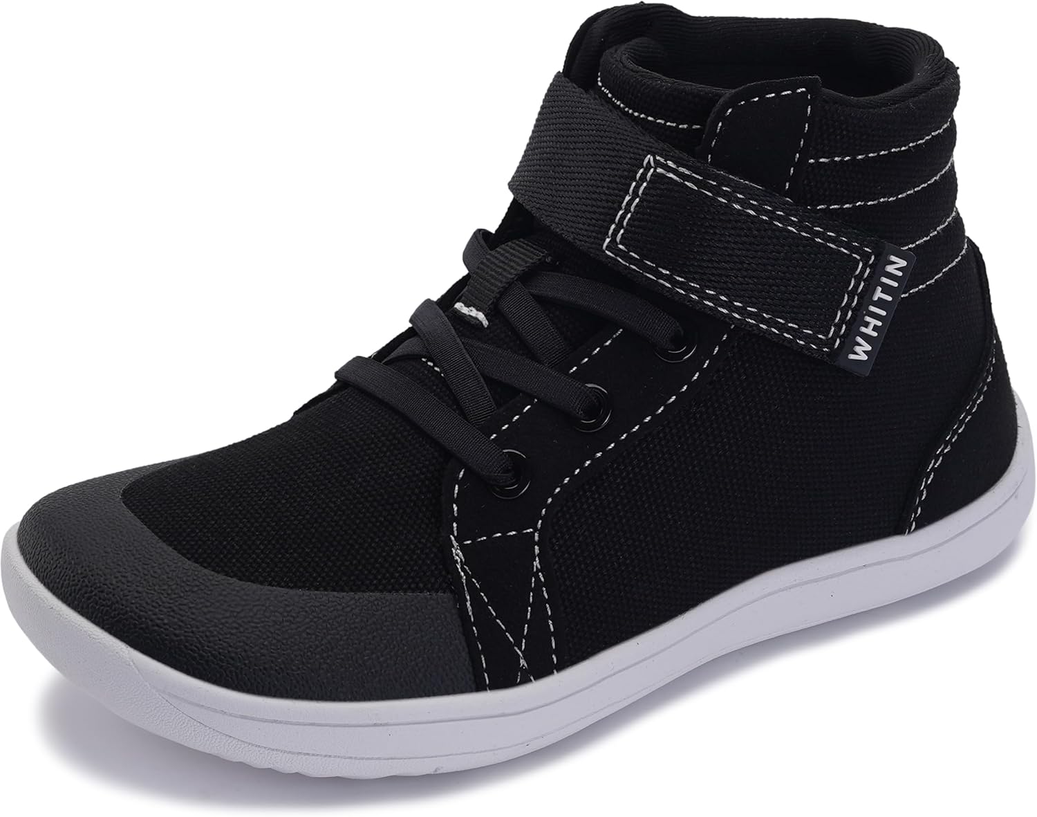 Детские кроссовки WHITIN с широким верхом и высокой подошвой, Минималистичные кроссовки в уличном стиле для мальчиков и девочек, Естественная и здоровая посадка, белый
Детские кроссовки WHITIN с широким верхом и высокой подошвой, Минималистичные кроссовки в уличном стиле для мальчиков и девочек, Естественная и здоровая посадка, белый
