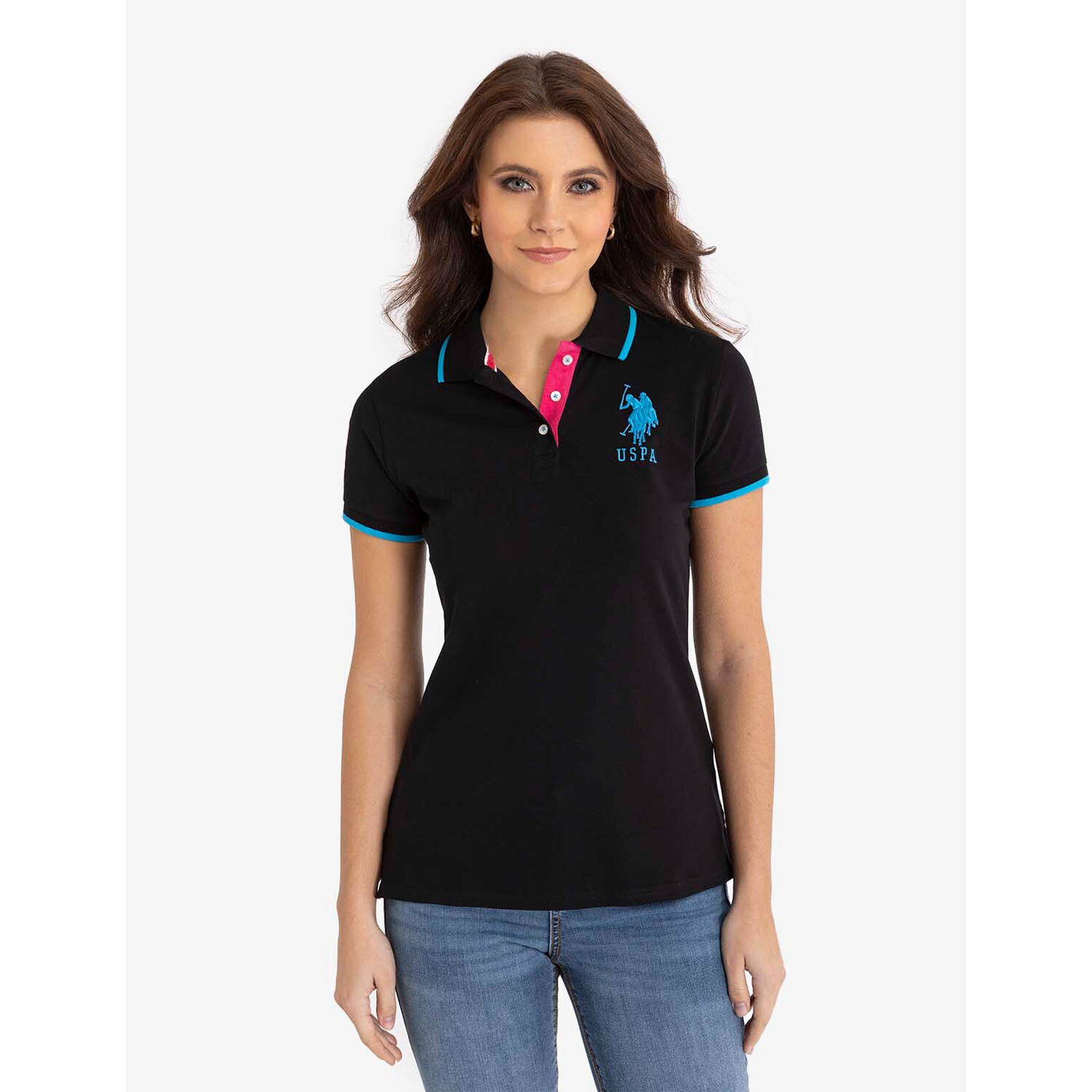 Футболка-поло U.S. Polo Assn. Triple Crown Solid, черный/синий
Футболка-поло U.S. Polo Assn. Triple Crown Solid, черный/синий