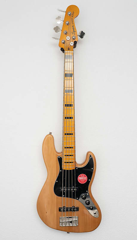 Squier Classic Vibe '70s Jazz Bass V 2019 Натуральный 0374550521
Squier Classic Vibe '70s Jazz Bass V 2019 Натуральный 0374550521