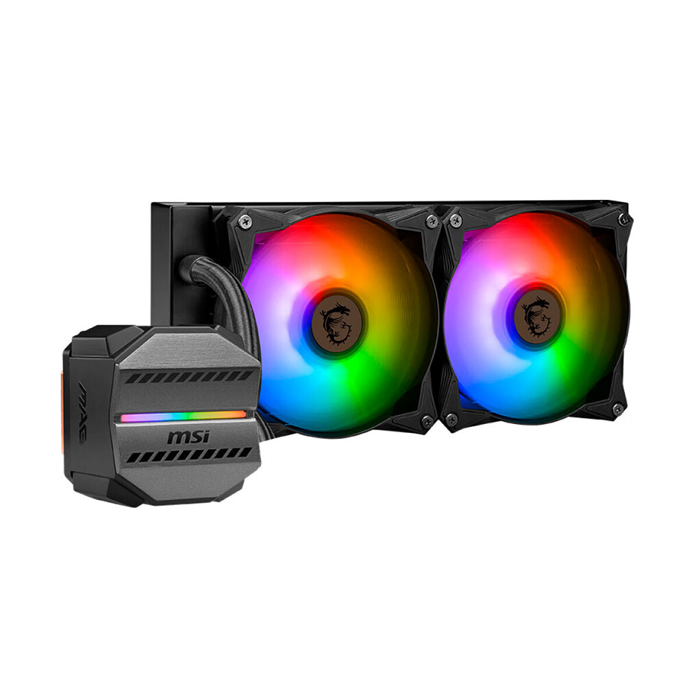 Система водяного охлаждения MSI MAG CORELIQUID M240, чёрный
Система водяного охлаждения MSI MAG CORELIQUID M240, чёрный