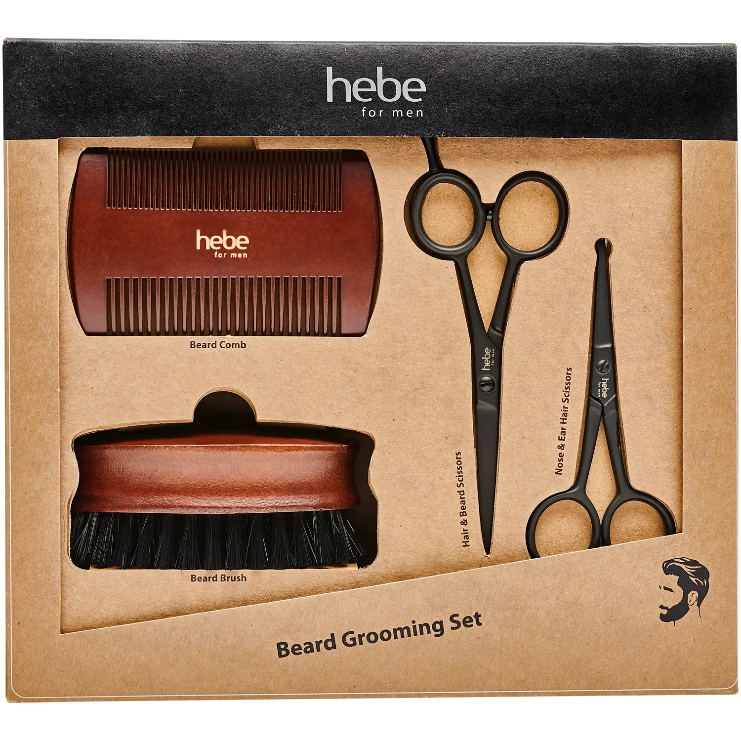 Hebe For Men набор: ножницы для прореживания волос и бороды 1 шт + ножницы для удаления волос в носу и ушах 1 шт + щетка для бороды 1 шт + гребень для бороды 1 шт
Hebe For Men набор: ножницы для прореживания волос и бороды 1 шт + ножницы для удаления волос в носу и ушах 1 шт + щетка для бороды 1 шт + гребень для бороды 1 шт