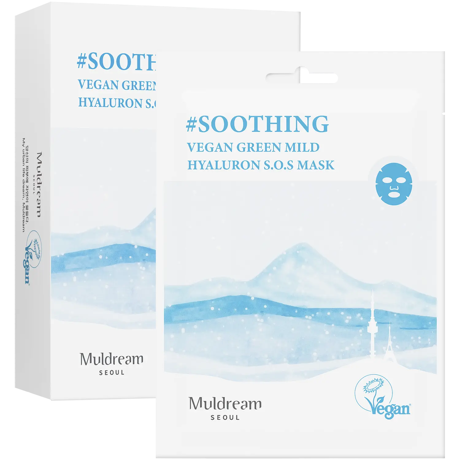 Muldream увлажняющая маска для лица, 25 мл
Muldream увлажняющая маска для лица, 25 мл