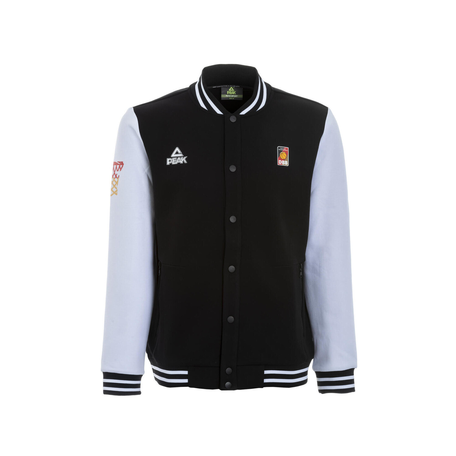 Куртка колледжа PEAK Германия унисекс, черный
Куртка колледжа PEAK Германия унисекс, черный