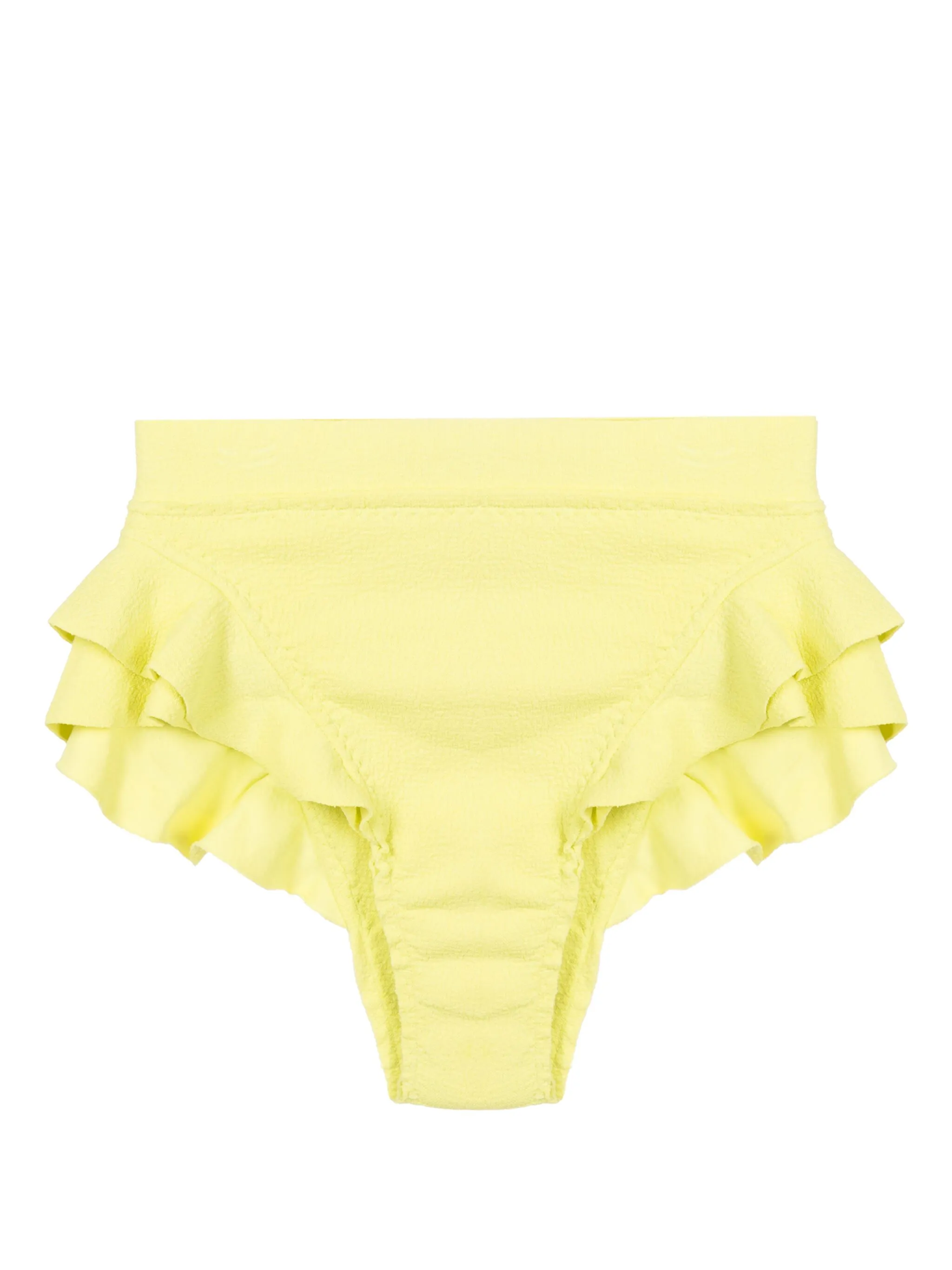 Плавки бикини Turbe с оборками Clube Bossa, желтый
Плавки бикини Turbe с оборками Clube Bossa, желтый