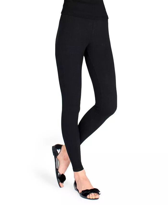 Женские комфортные леггинсы из смесового хлопка MeMoi, черный
Женские комфортные леггинсы из смесового хлопка MeMoi, черный