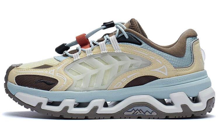 Кроссовки для бега в горах женские с низким верхом, дневные, желтые/туманные, серо-зеленые Lining
Кроссовки для бега в горах женские с низким верхом, дневные, желтые/туманные, серо-зеленые Lining