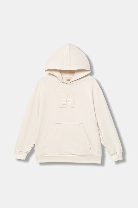 Детская хлопковая толстовка Elisabetta Franchi, бежевый
Детская хлопковая толстовка Elisabetta Franchi, бежевый