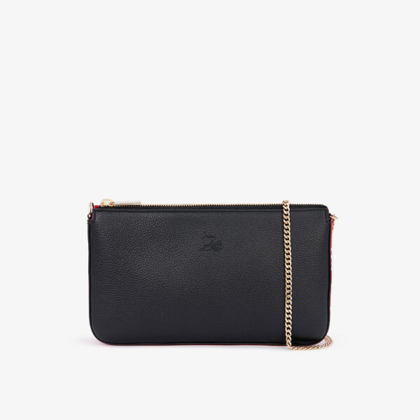 Сумка через плечо из кожи с контрастными вставками Loubila Christian Louboutin, черный
Сумка через плечо из кожи с контрастными вставками Loubila Christian Louboutin, черный