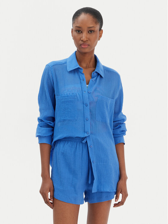 Рубашка regular fit Breeze 55428-TO Seafolly, синий
Рубашка regular fit Breeze 55428-TO Seafolly, синий