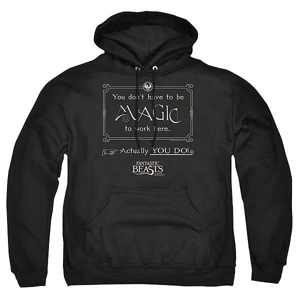 Толстовка с капюшоном Fantastic Beasts Magic to Work Here Licensed Character
Толстовка с капюшоном Fantastic Beasts Magic to Work Here Licensed Character