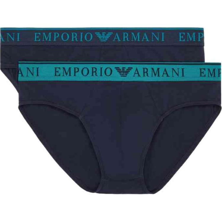 Два комплекта трусов Endurance Logo EMPORIO ARMANI, синий
Два комплекта трусов Endurance Logo EMPORIO ARMANI, синий