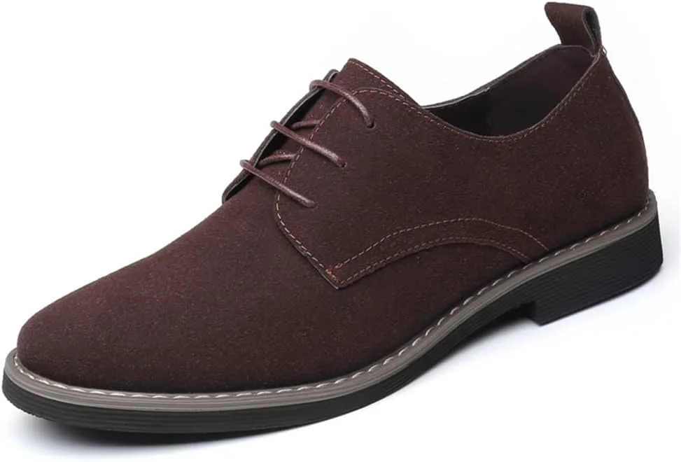 Мужские замшевые кожаные туфли LLTMALL с шнуровкой и округлым носком, коричневый
Мужские замшевые кожаные туфли LLTMALL с шнуровкой и округлым носком, коричневый