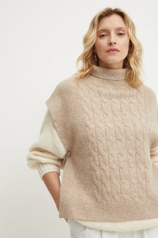 Жилет с шерстью Answear.Lab, коричневый
Жилет с шерстью Answear.Lab, коричневый