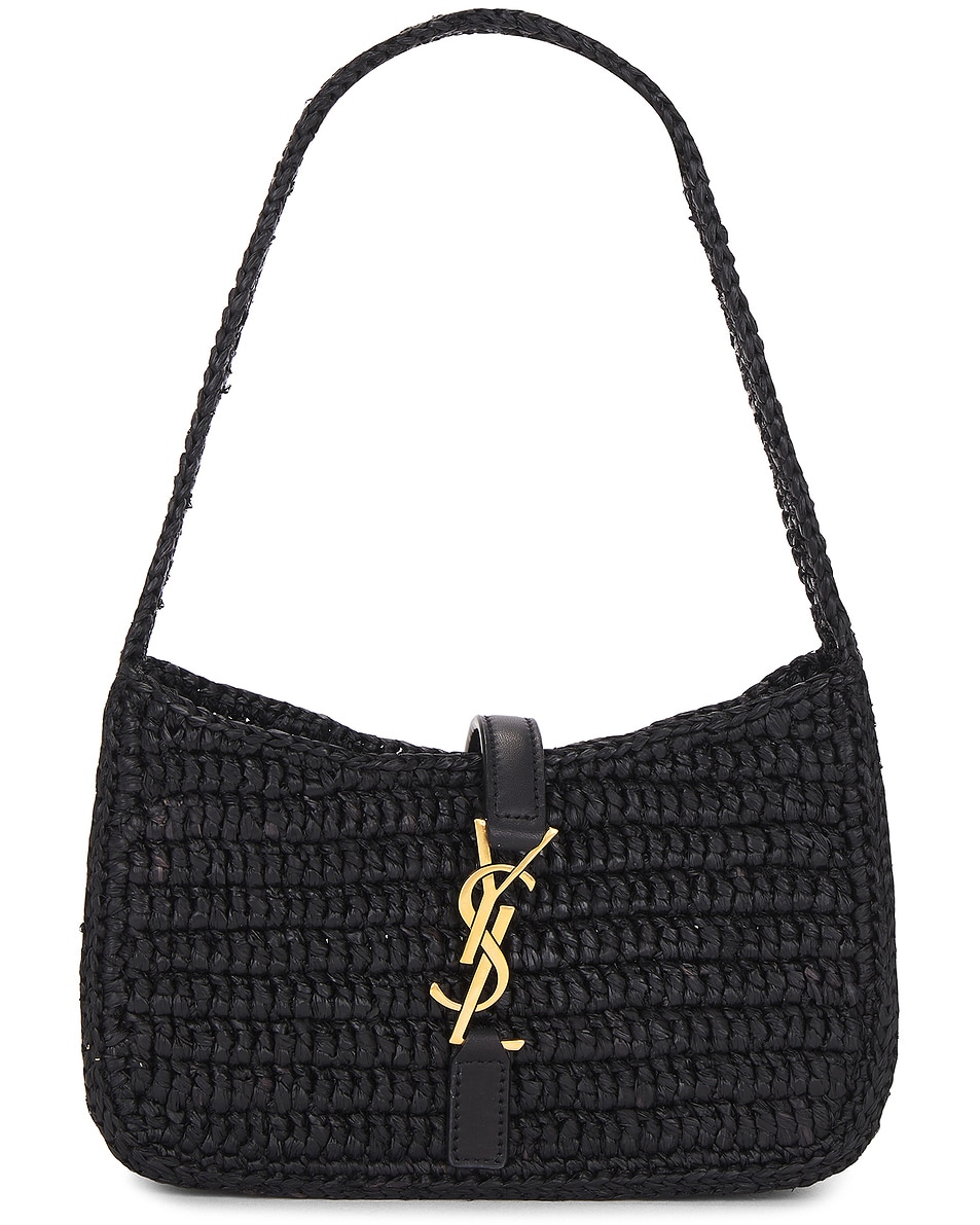 Мини Le 5 A 7 сумка хобо Saint Laurent, Nero 
Мини Le 5 A 7 сумка хобо Saint Laurent, Nero