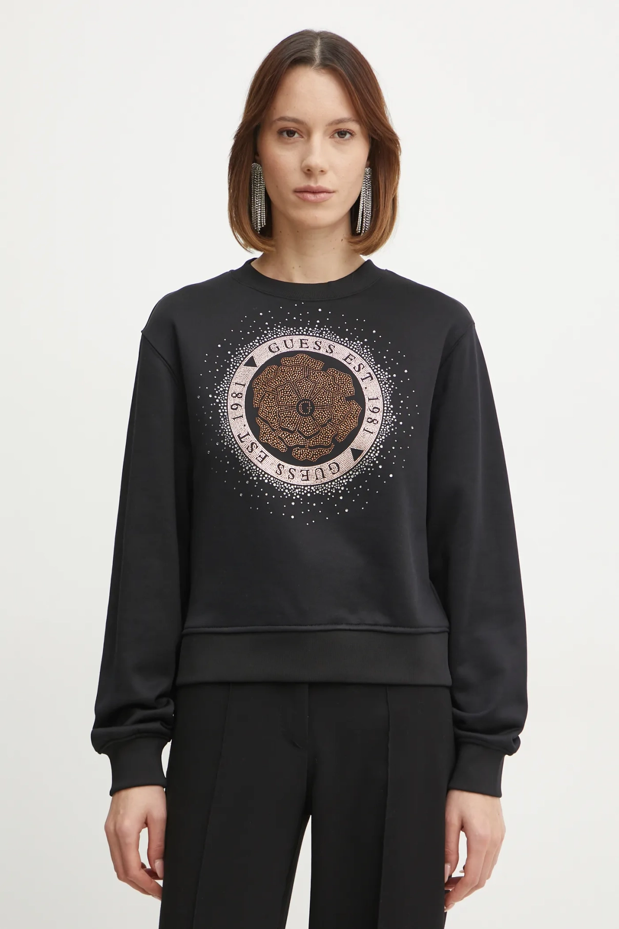 Толстовка Guess, черный
Толстовка Guess, черный