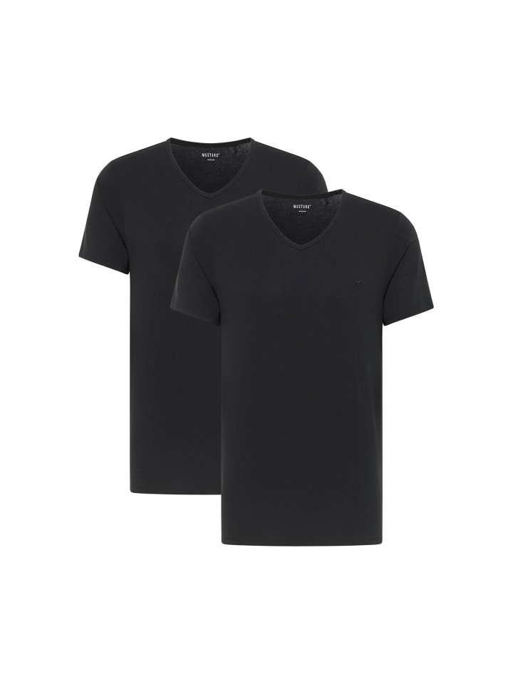 Mustang Комплект из двух футболок черного цвета, Черный, Mustang Комплект из двух футболок черного цвета
Mustang Комплект из двух футболок черного цвета, Черный, Mustang Комплект из двух футболок черного цвета