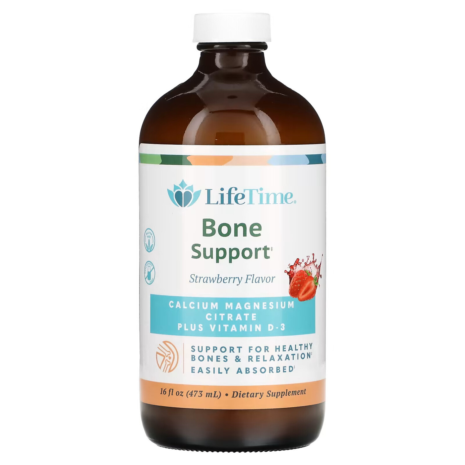 LifeTime Vitamins, оригинальный цитрат кальция и магния, клубника, 473 мл (16 жидк. унций)
LifeTime Vitamins, оригинальный цитрат кальция и магния, клубника, 473 мл (16 жидк. унций)