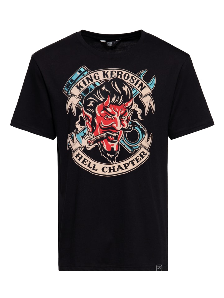 Футболка King Kerosin, черный
Футболка King Kerosin, черный