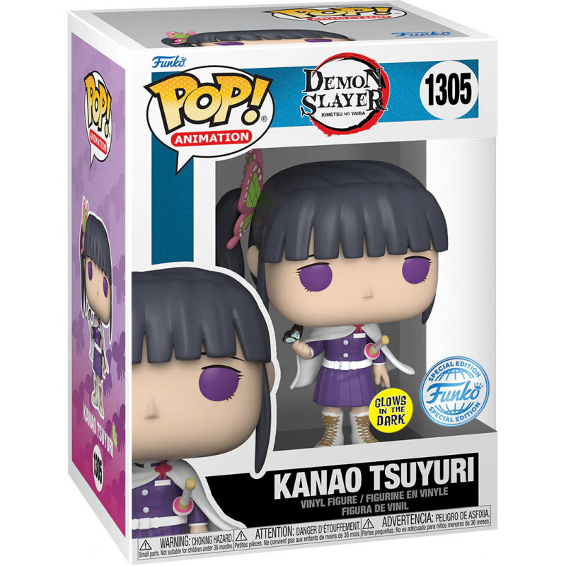 Фигурка Funko POP! Demon Slayer Kanao Tsuyuri (Glows in The Dark) Special Edition Exclusive
Фигурка Funko POP! Demon Slayer Kanao Tsuyuri (Glows in The Dark) Special Edition Exclusive