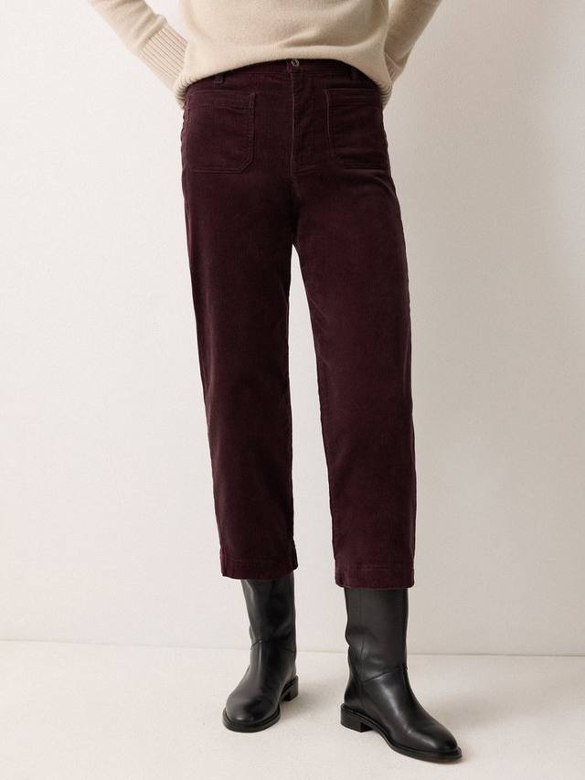 Джинсы из вельветового хлопкового денима с накладными карманами Jigsaw
Джинсы из вельветового хлопкового денима с накладными карманами Jigsaw