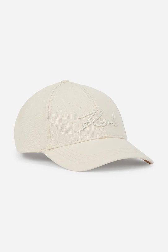Бейсболка k/signature Karl Lagerfeld, бежевый
Бейсболка k/signature Karl Lagerfeld, бежевый