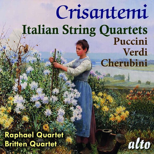 CD диск Raphael Quartet / Britten Quartet: Crisantemi: Italian String Quaretes: Puccini: Cherubini: Verdi 
CD диск Raphael Quartet / Britten Quartet: Crisantemi: Italian String Quaretes: Puccini: Cherubini: Verdi
