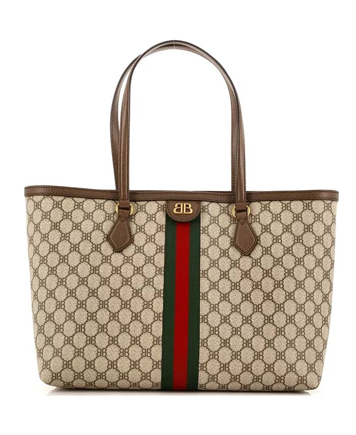 Сумка-тоут Medium x Gucci The Hacker Project Tote BB Coated Canvas Pre-Owned Balenciaga, коричневый
Сумка-тоут Medium x Gucci The Hacker Project Tote BB Coated Canvas Pre-Owned Balenciaga, коричневый