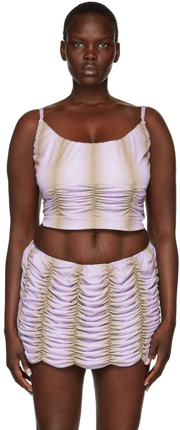 Фиолетовый камзол из полиэстера Ester Manas
Фиолетовый камзол из полиэстера Ester Manas