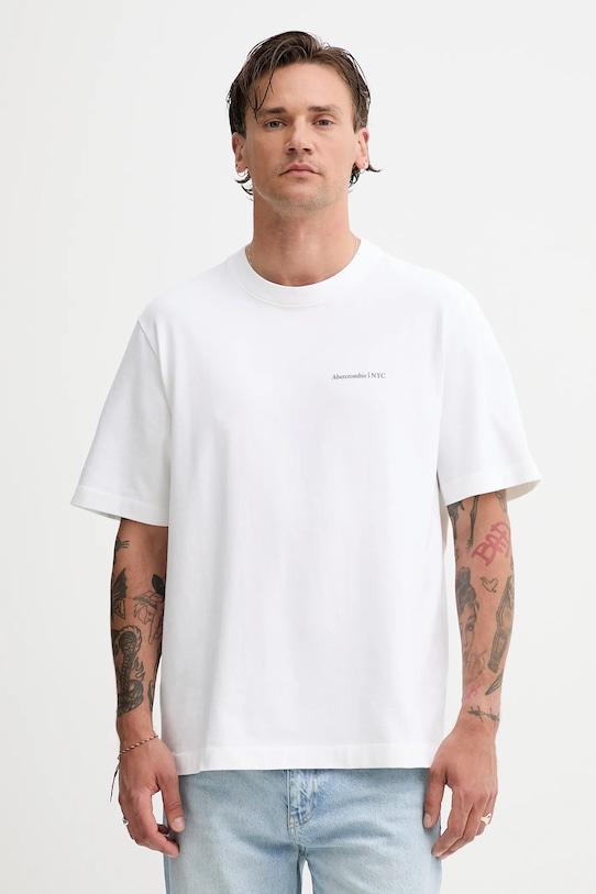 Хлопковая футболка Abercrombie & Fitch, белый
Хлопковая футболка Abercrombie & Fitch, белый