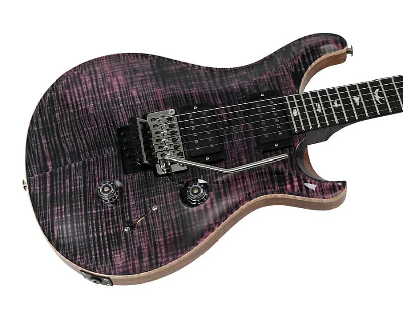 Paul Reed Smith Wood Library Custom 24 Floyd Rose Stained Flame Maple Neck Purple Iris PRS
Paul Reed Smith Wood Library Custom 24 Floyd Rose Stained Flame Maple Neck Purple Iris PRS