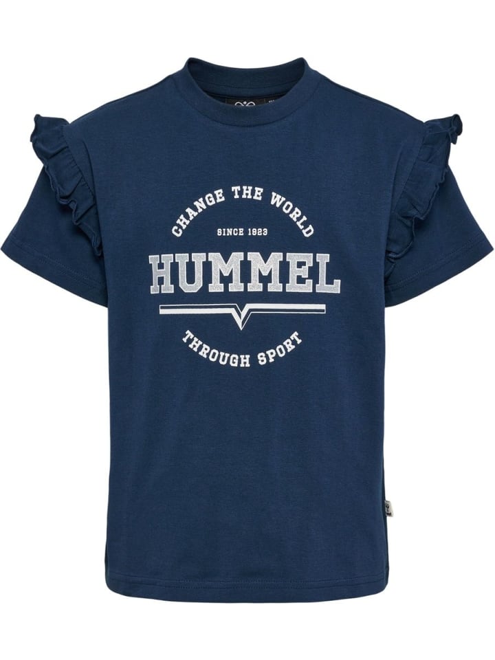 Рубашка Violet T-Shirt S/S синего цвета Hummel
Рубашка Violet T-Shirt S/S синего цвета Hummel