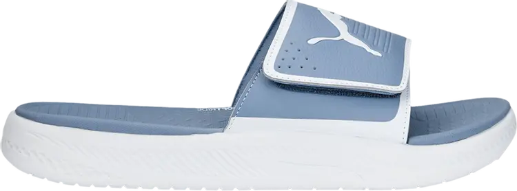 Сандалии Puma Softride Slide Filtered Ash White, синий
Сандалии Puma Softride Slide Filtered Ash White, синий