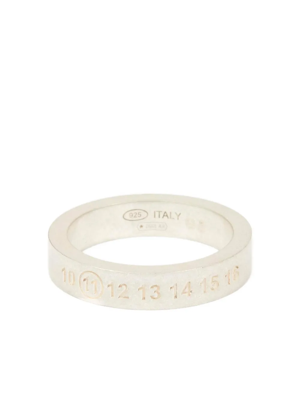 Кольцо с гравировкой Maison Margiela, серебристый
Кольцо с гравировкой Maison Margiela, серебристый