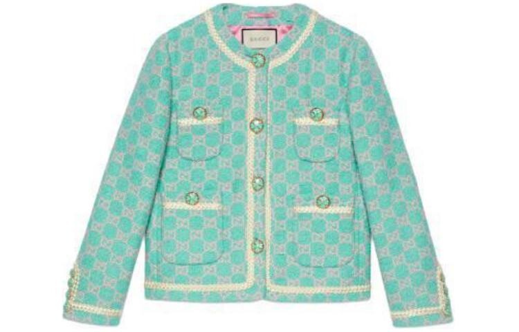 Куртка женская павлинье-зеленая Gucci
Куртка женская павлинье-зеленая Gucci