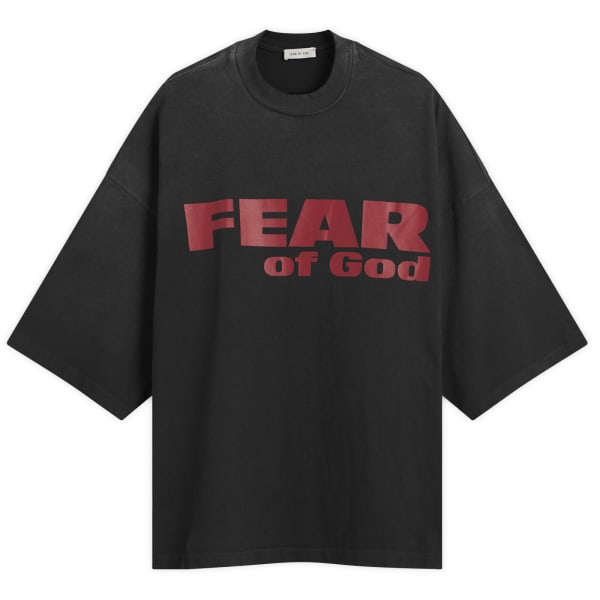 Футболка с надписью «Страх ушел» Fear Of God, черный
Футболка с надписью «Страх ушел» Fear Of God, черный