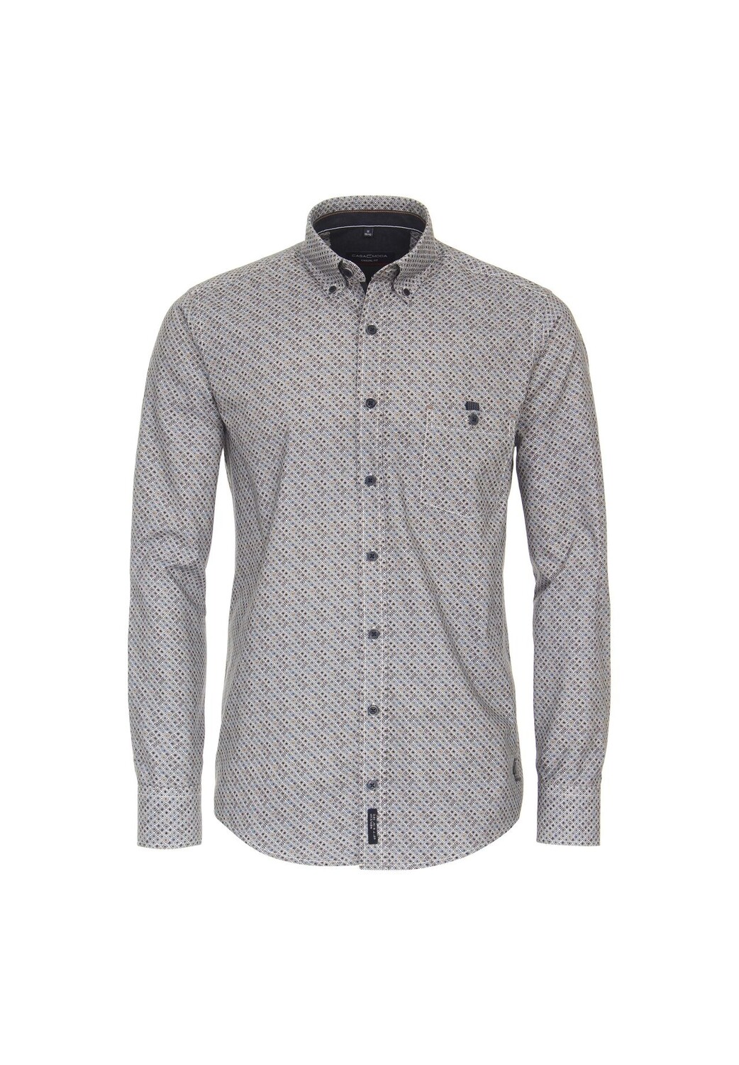 Мужская повседневная рубашка с принтом повседневного кроя CASAMODA, коричневый
Мужская повседневная рубашка с принтом повседневного кроя CASAMODA, коричневый