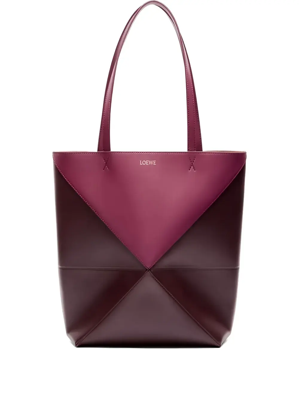 Двухцветная сумка-тоут Puzzle Fold LOEWE, фиолетовый
Двухцветная сумка-тоут Puzzle Fold LOEWE, фиолетовый