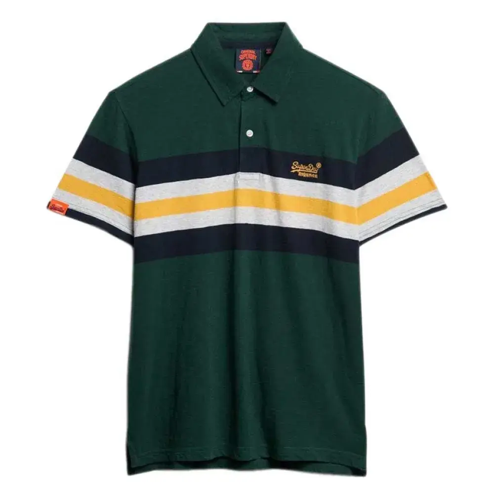 Поло с коротким рукавом Superdry Lightweight Stripe, зеленый
Поло с коротким рукавом Superdry Lightweight Stripe, зеленый