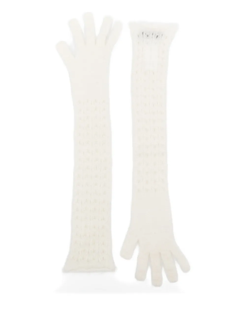 Длинные перчатки-митенки Fabiana Filippi, белый
Длинные перчатки-митенки Fabiana Filippi, белый