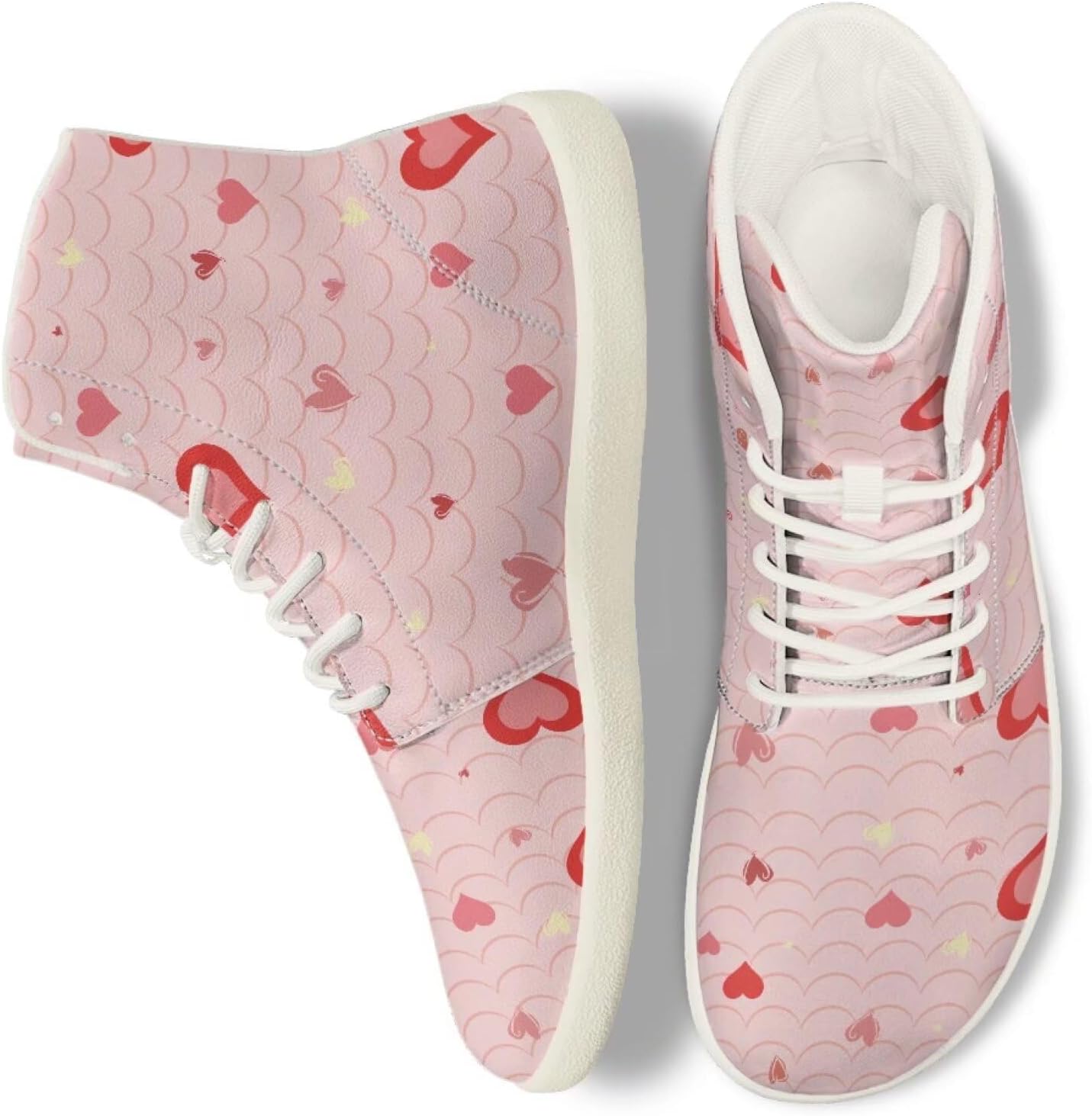 Кроссовки Belidome High Top для женщин и мужчин, повседневные с плоской подошвой, на шнуровке, противоскользящие, Dachshund Dog Heart
Кроссовки Belidome High Top для женщин и мужчин, повседневные с плоской подошвой, на шнуровке, противоскользящие, Dachshund Dog Heart