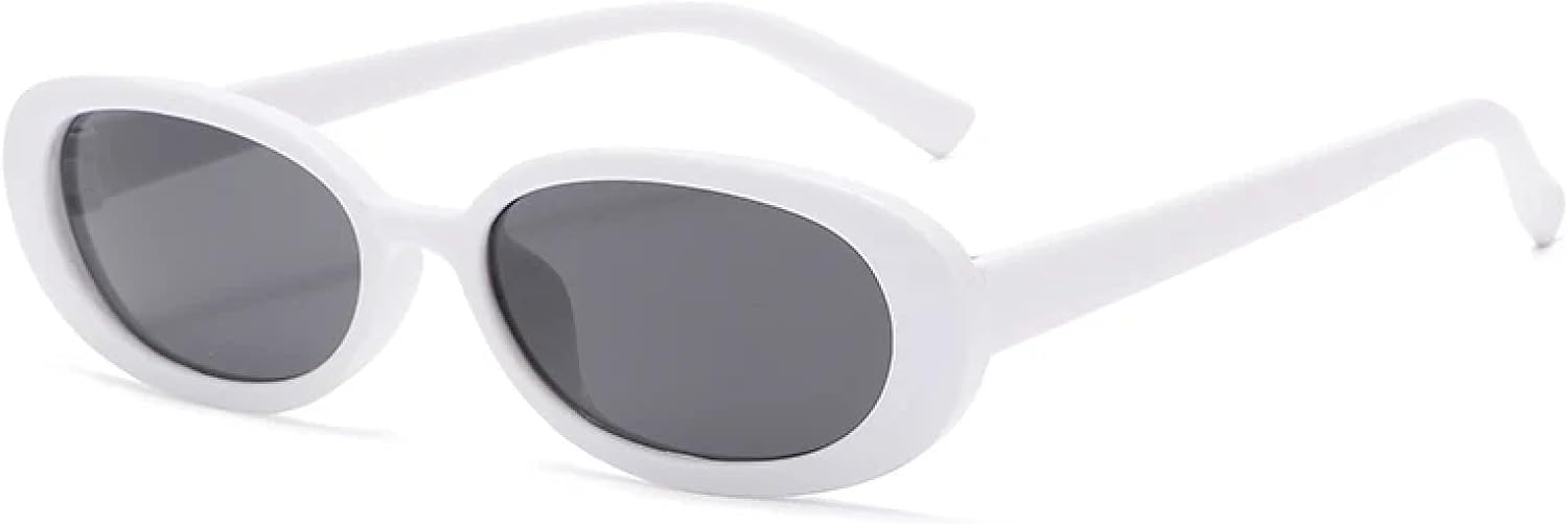 8 шт. маленьких овальных солнцезащитных очков для женщин в винтажном ретро-стиле, черно-белые, классические солнцезащитные очки, защита от УФ-излучения UV400 SZVVBKK, White
8 шт. маленьких овальных солнцезащитных очков для женщин в винтажном ретро-стиле, черно-белые, классические солнцезащитные очки, защита от УФ-излучения UV400 SZVVBKK, White