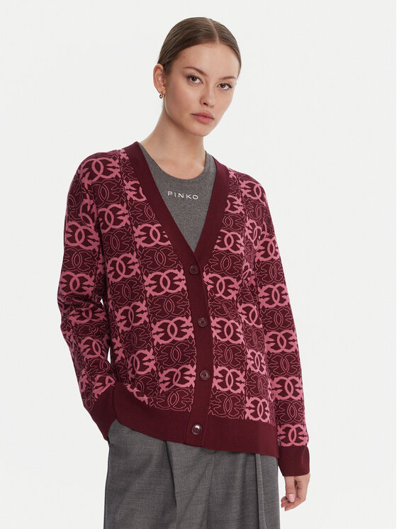 Кардиган regular fit Half Breed 106042 A2YD Pinko, красный
Кардиган regular fit Half Breed 106042 A2YD Pinko, красный