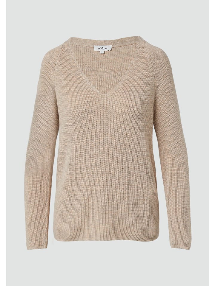 Вязаный свитер в цвете 81W8_бежевый s.Oliver
Вязаный свитер в цвете 81W8_бежевый s.Oliver