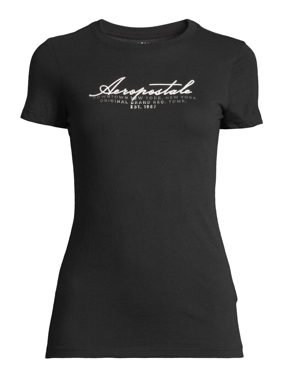 Футболка AÉROPOSTALE JULY, черный 
Футболка AÉROPOSTALE JULY, черный