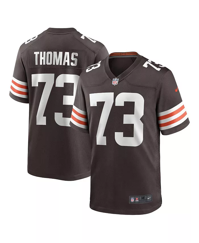 Мужская игровая футболка Joe Thomas Brown Cleveland Browns из линейки Retired Player Nike
Мужская игровая футболка Joe Thomas Brown Cleveland Browns из линейки Retired Player Nike